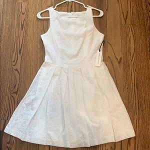 Women’s Sz. 2 White Eyelet Dress bridal shower